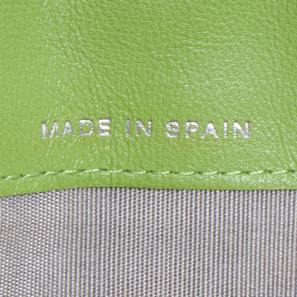Chanel Patent Yen Wallet Bright Green 7 of 7