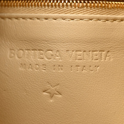 Bottega Veneta Patent Maxi Intrecciato Cassette Crossbody Bag Porridge 5 of 11