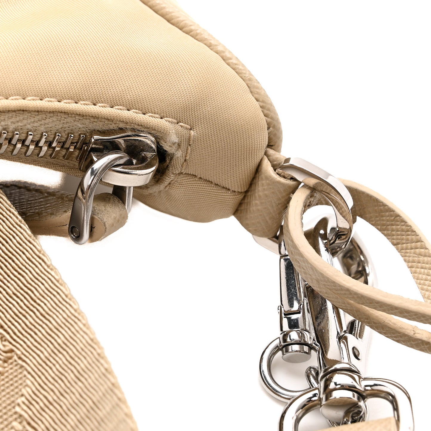 Re-Nylon Saffiano Re-Edition 2005 Shoulder Bag Deserto