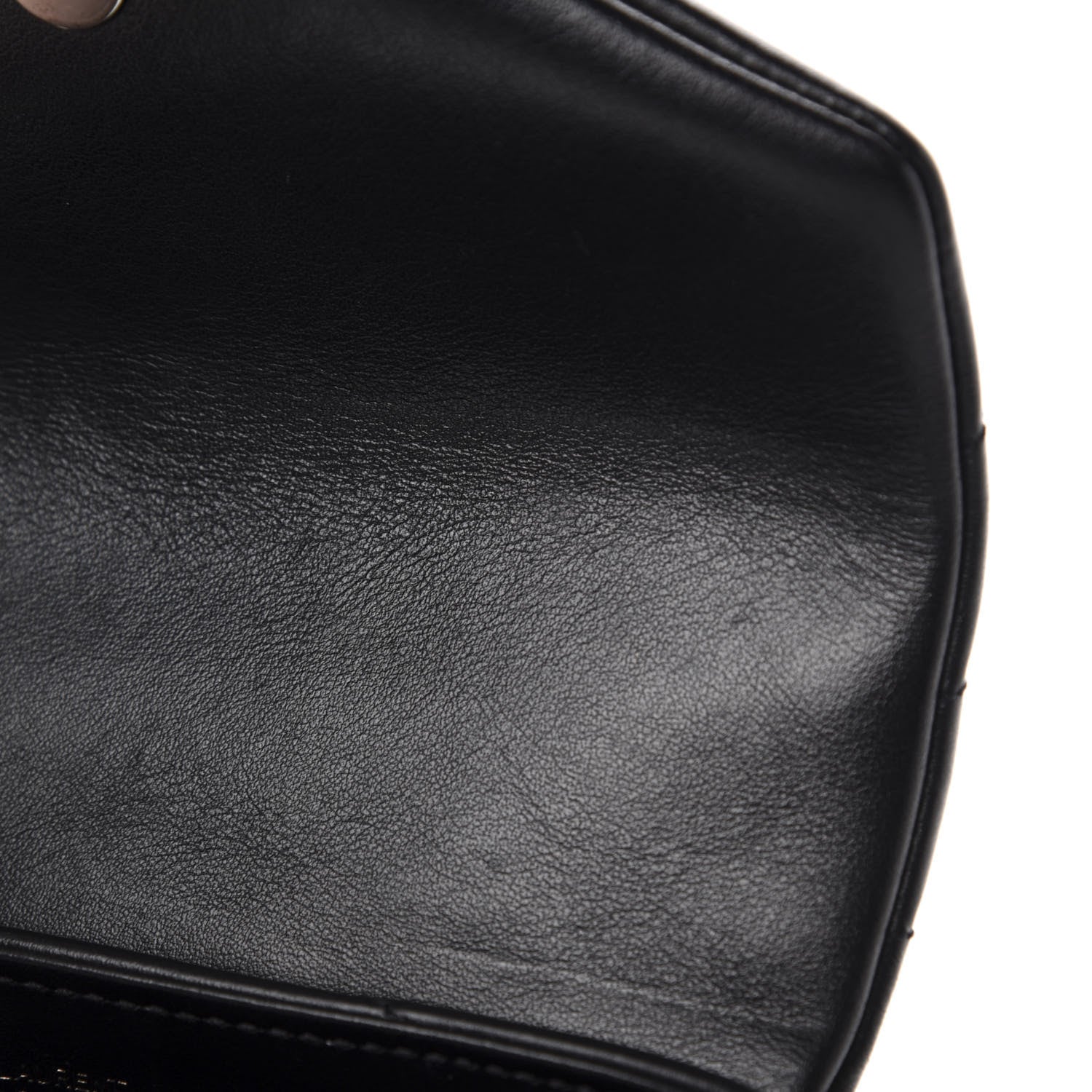 Saint Laurent Calfskin Y Quilted Monogram Toy Loulou Crossbody Bag Black 9 of 13