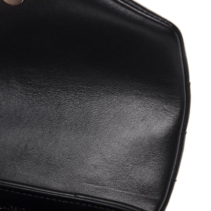 Saint Laurent Calfskin Y Quilted Monogram Toy Loulou Crossbody Bag Black 9 of 13