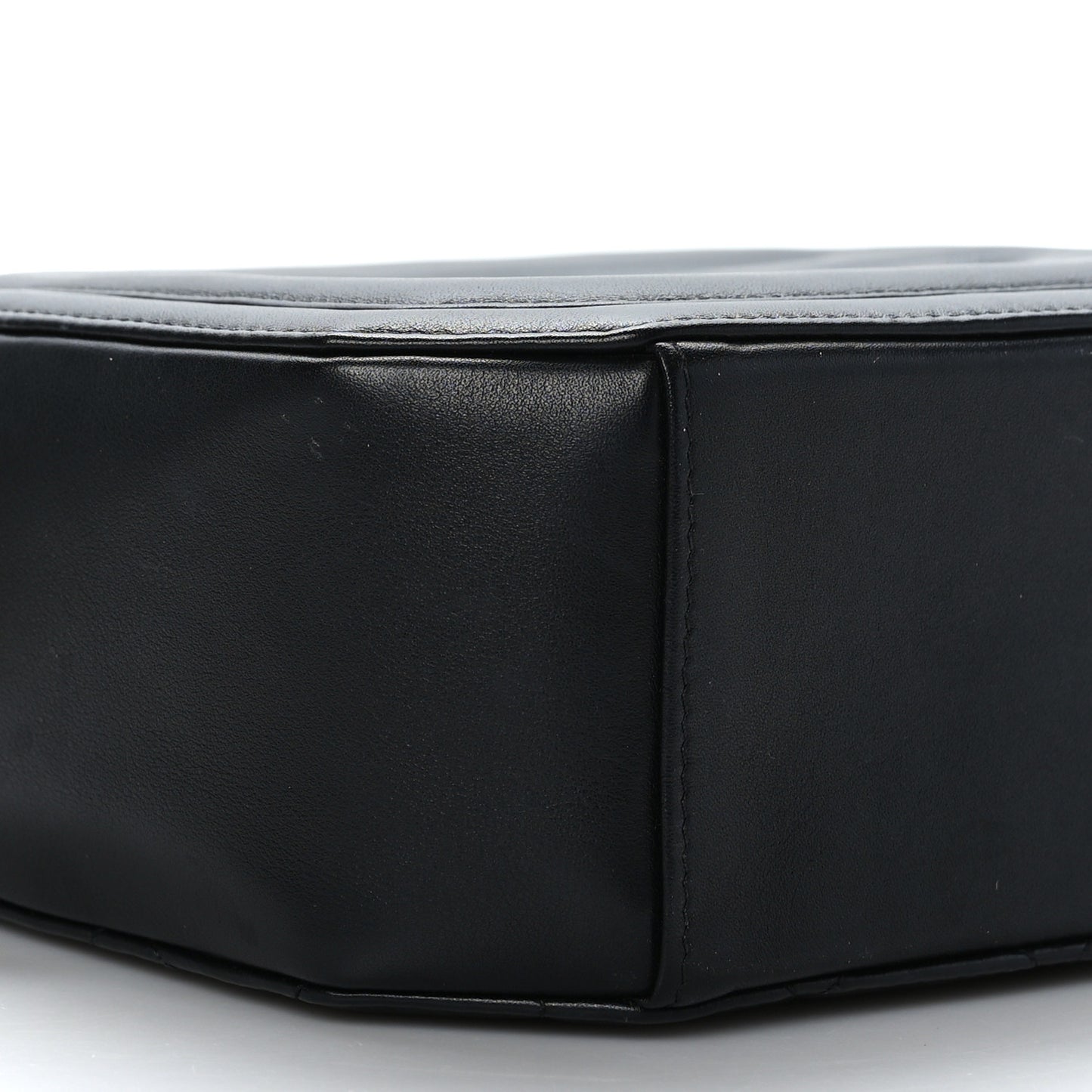 Lambskin CC Octagon Camera Case Black