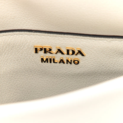 Prada Vitello Daino Crossbody Flap White 6 of 8