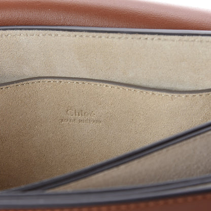 Chloe Suede Calfskin Small Faye Shoulder Bag Tobacco 5 of 9