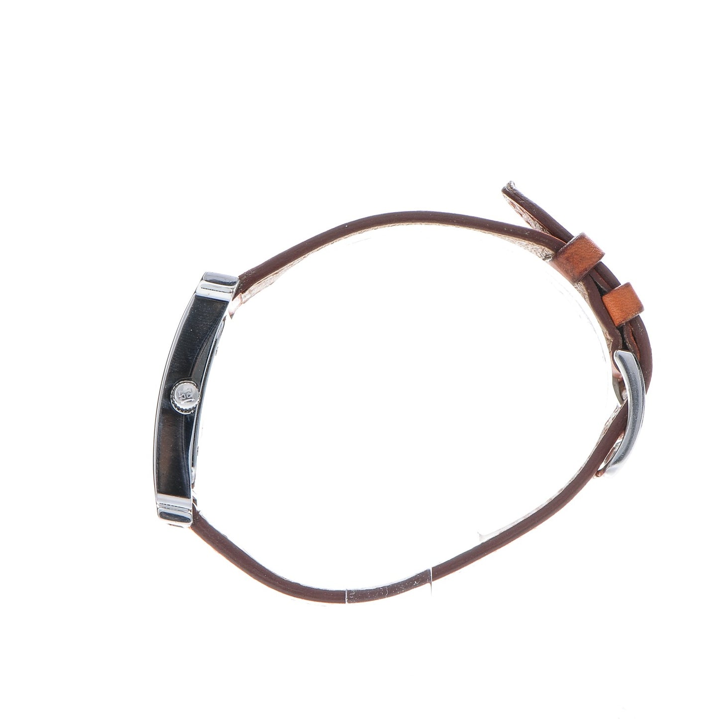 Stainless Steel 26mm Heure H Hour Quartz Watch Orange