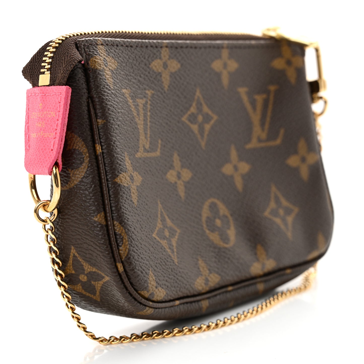 Monogram 2023 Christmas Animation Sailing Pochette Accessories Dragon Fruit Pink
