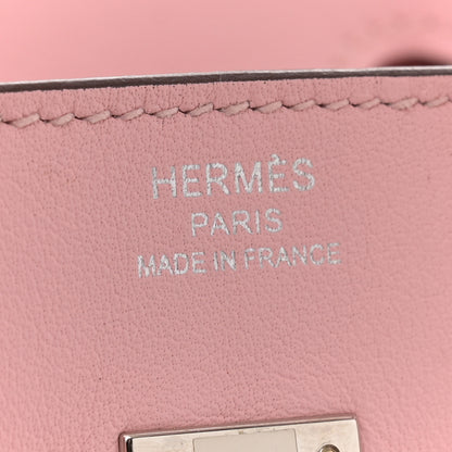 Hermes Swift Birkin 25 Rose Sakura 6 of 12