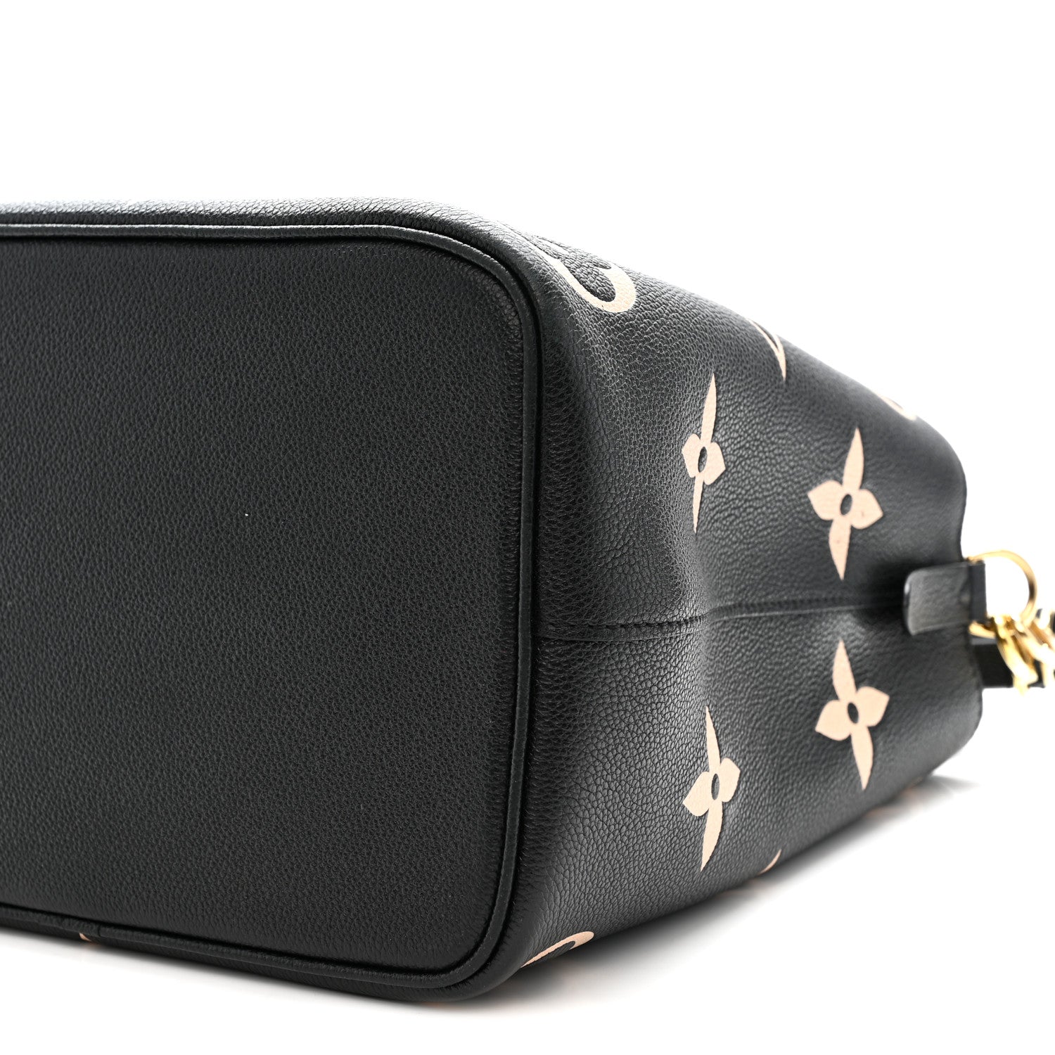 Louis Vuitton Empreinte Monogram Giant Neonoe MM Black Beige 10 of 11