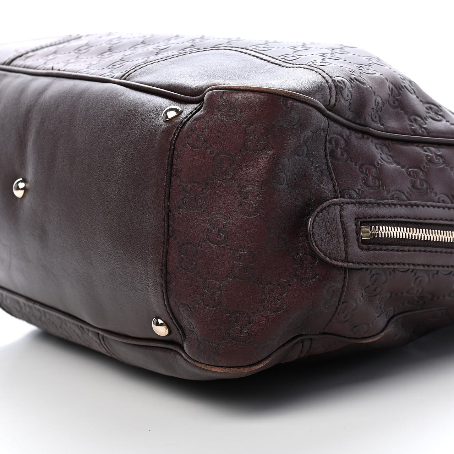 Guccissima Large Princy Tote Brown