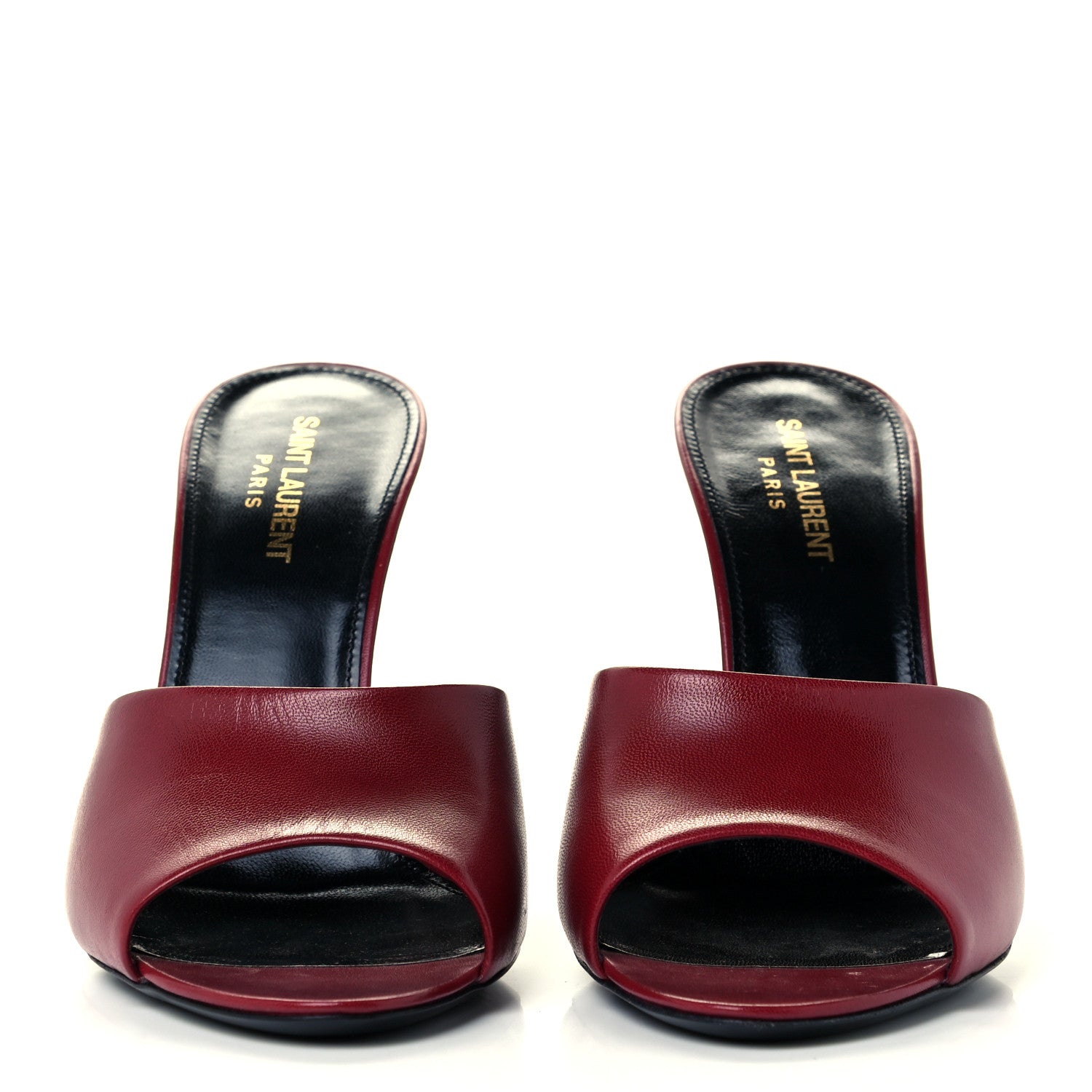 Saint Laurent Lambskin Sexy 95mm Pumps 39 Red 3 of 10