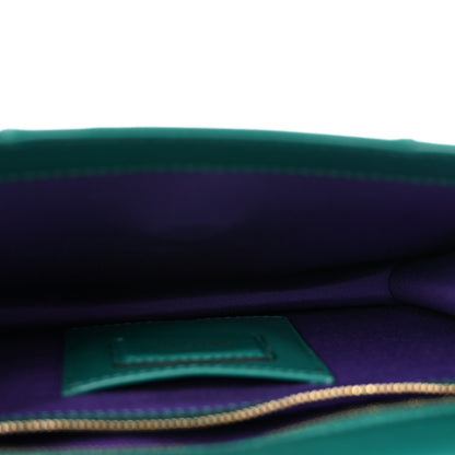 Bulgari Calfskin Serpenti Forever Snake Strap Crossbody Bag Emerald Green 6 of 13