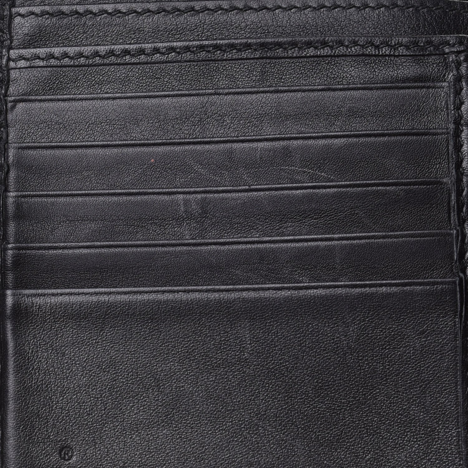 Gucci Guccissima Twins French Wallet Black 14 of 16