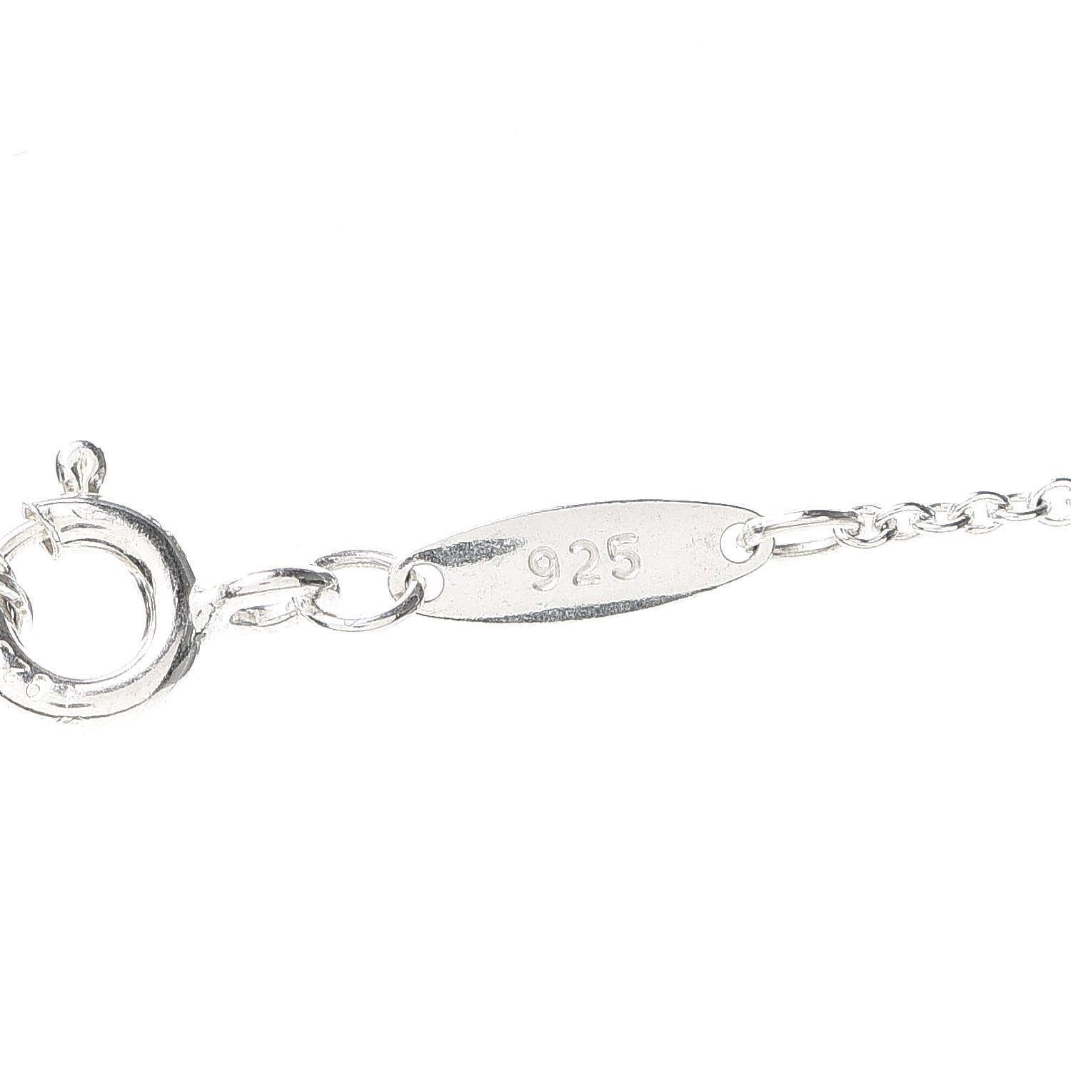 Tiffany Sterling Silver 20mm Elsa Perretti Full Heart Pendant Necklace 6 of 7