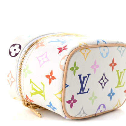 Louis Vuitton LV x TM Monogram Multicolor Nano Nice White 8 of 9