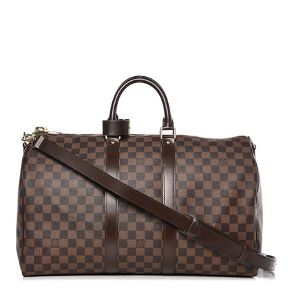 Louis Vuitton Damier Ebene Keepall Bandouliere 45 1 of 7