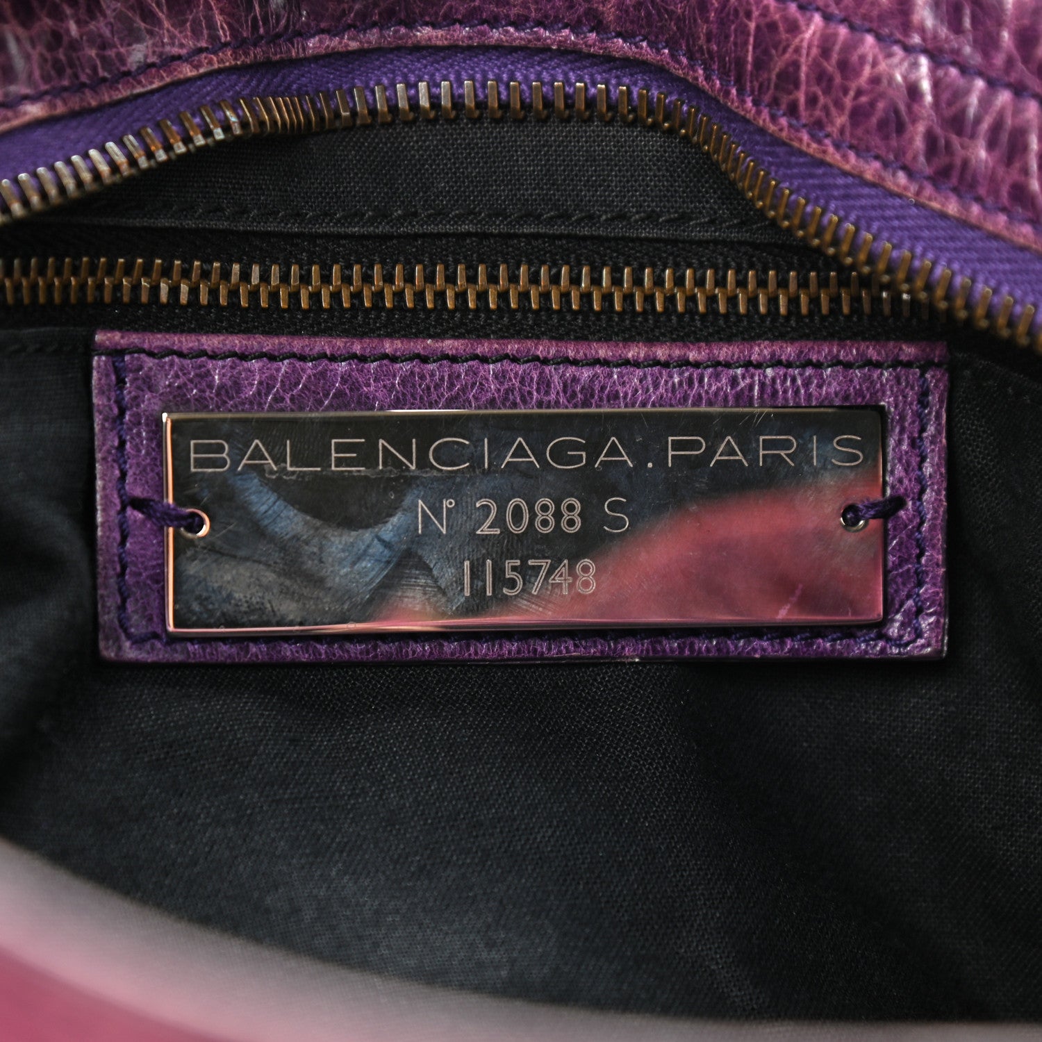 Balenciaga Agneau Classic Hardware City Magenta 6 of 11