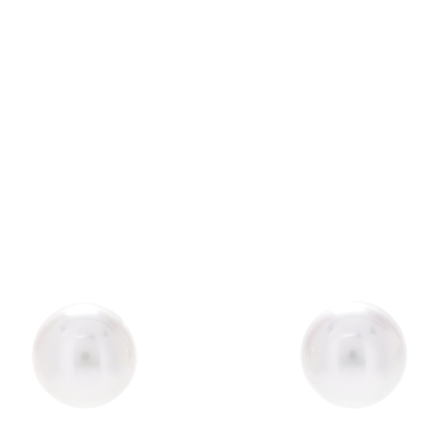 18K White Gold 6.5-7mm Akoya Pearl Stud Earrings