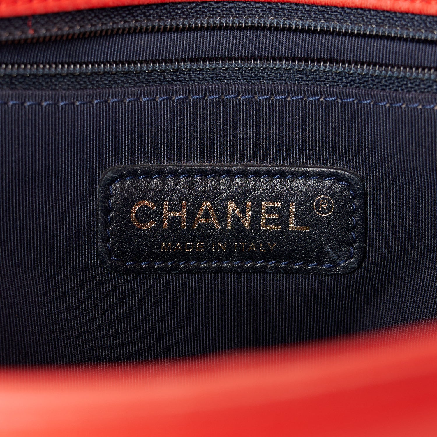 Chanel Lambskin Embossed New Medium Boy Cube Flap Red 6 of 12