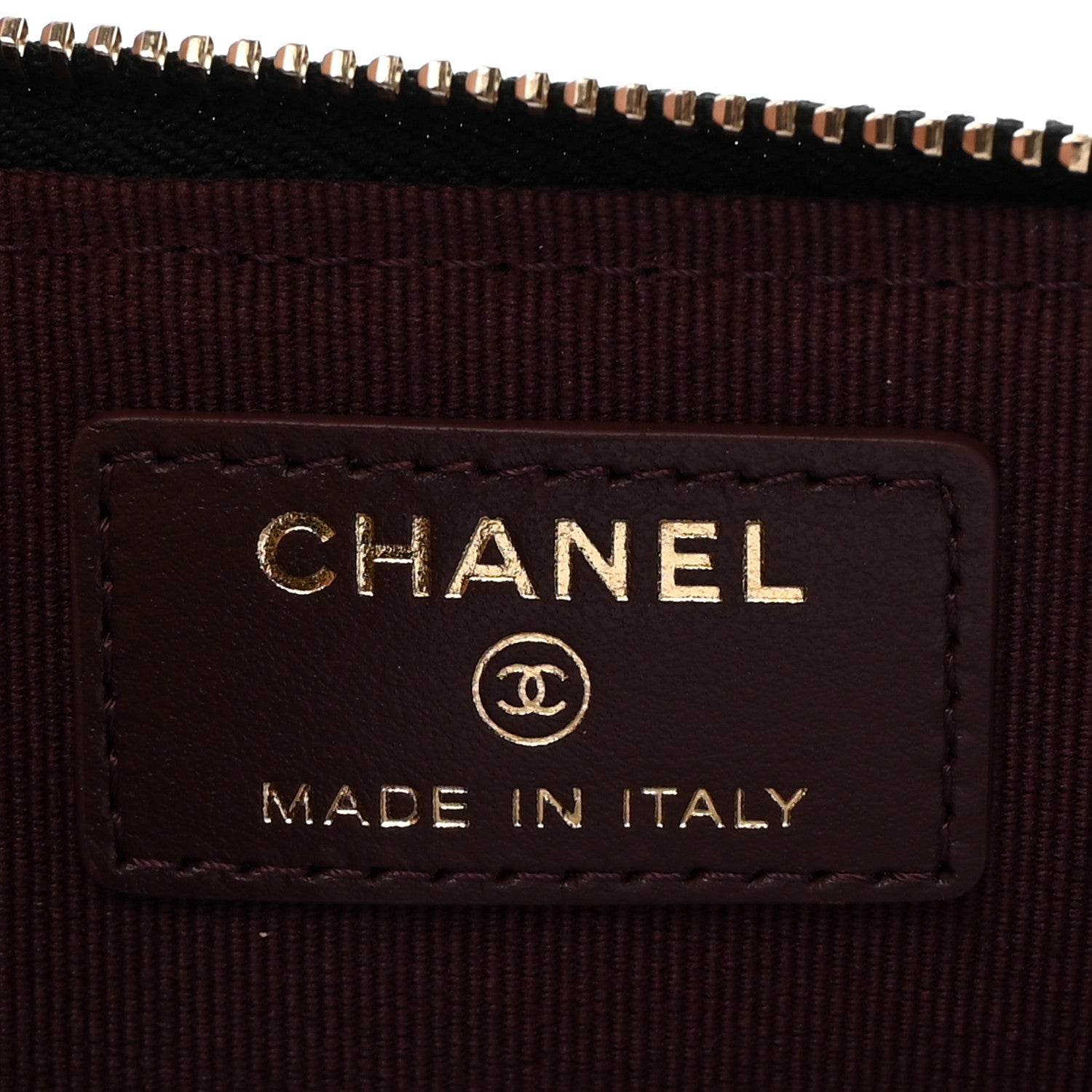 Chanel Caviar Quilted CC Zip Around Card Holder Black 5 of 7