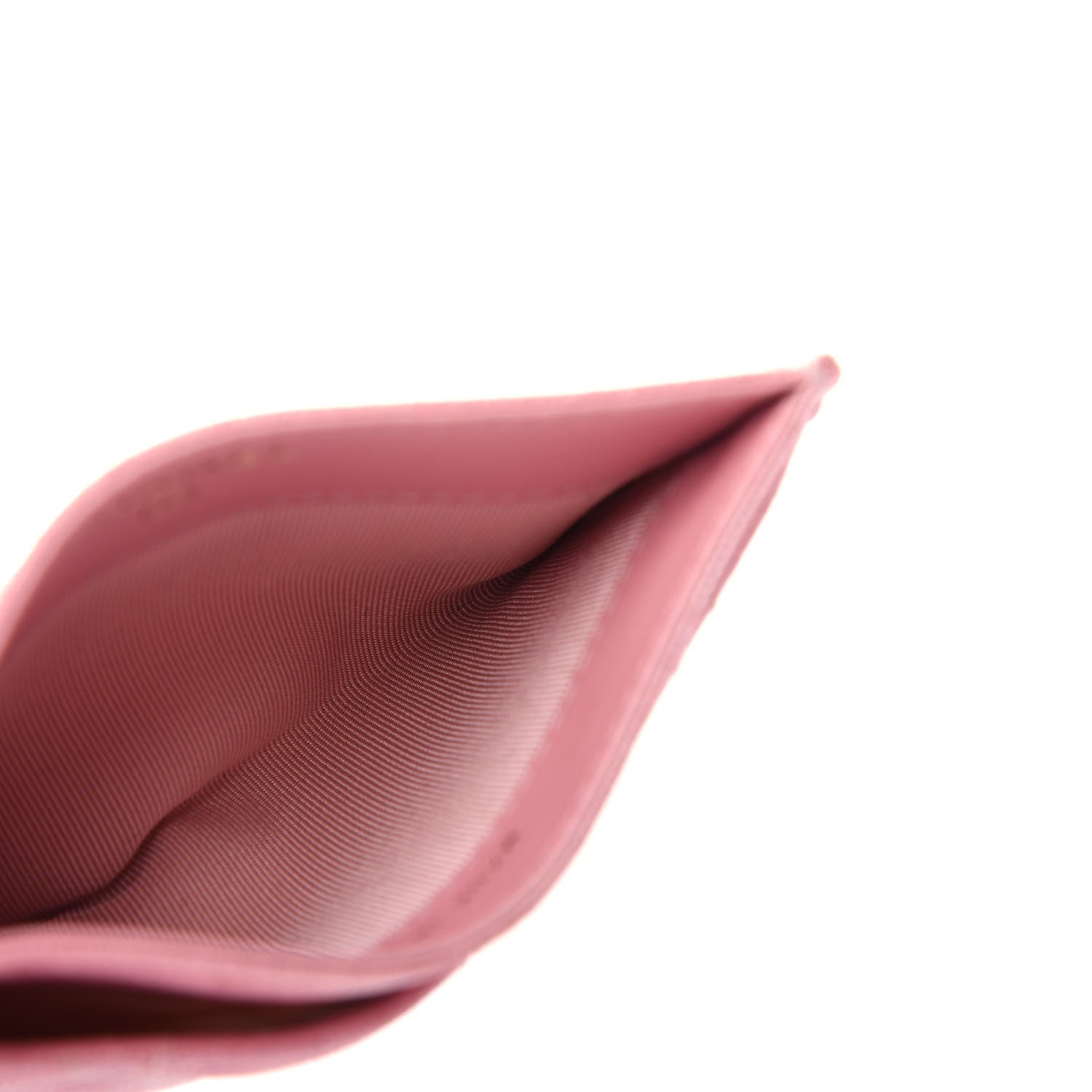 Chanel Iridescent Caviar Quilted Card Holder Rose Pink 5 of 8