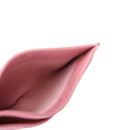 Chanel Iridescent Caviar Quilted Card Holder Rose Pink 5 of 8