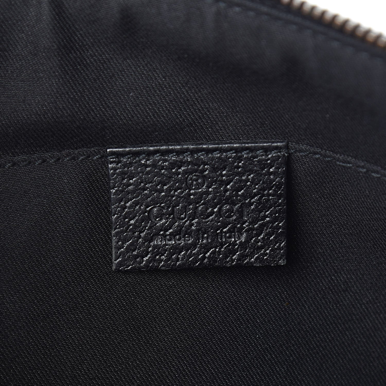 Gucci Monogram Bamboo Pochette Black 6 of 11
