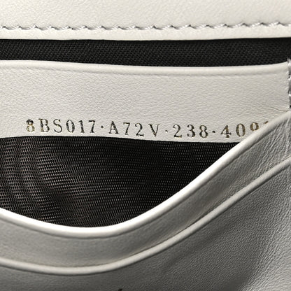 Fendi Nappa FF 1974 Embossed Mini Baguette White 7 of 10