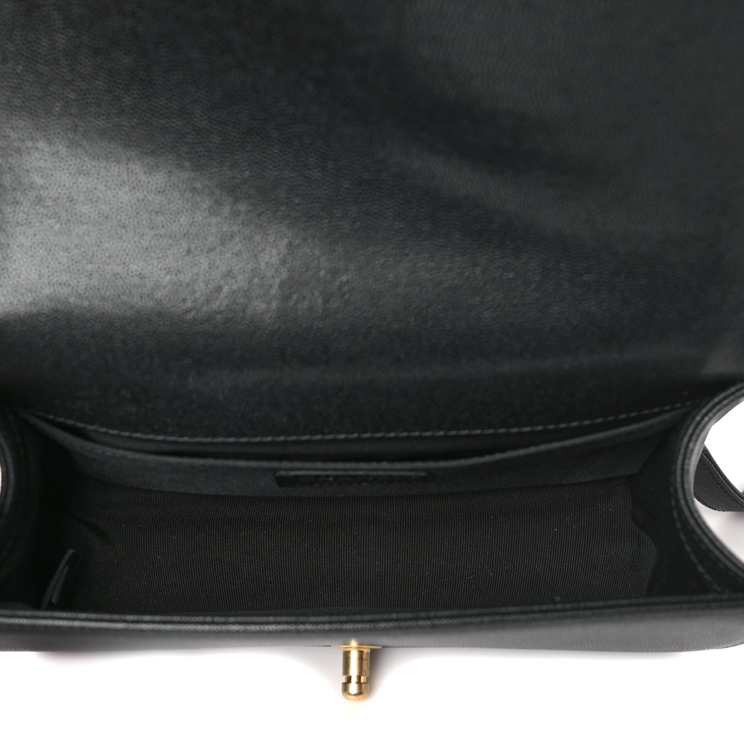 Chanel Caviar Quilted Medium Boy Flap Black 5 of 10