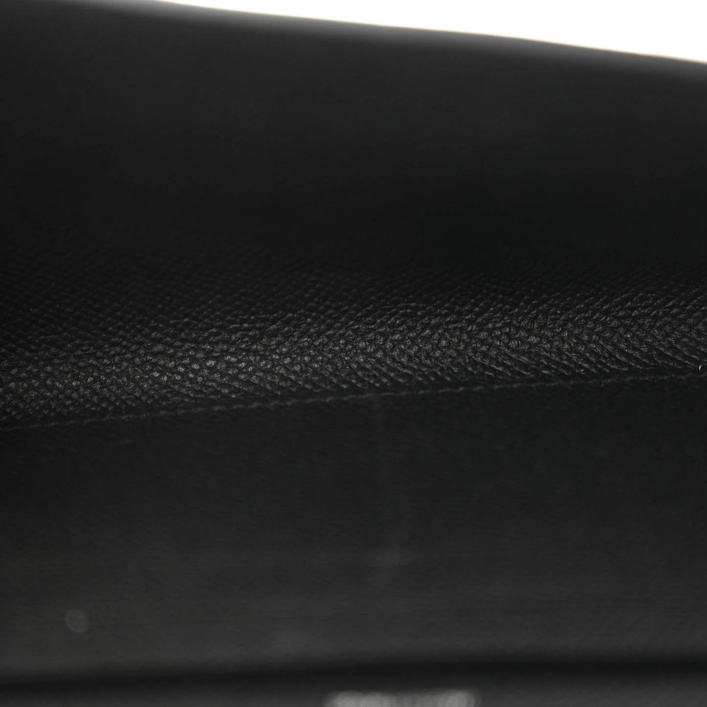 Epsom Enamel Maillon Wallet To Go Black