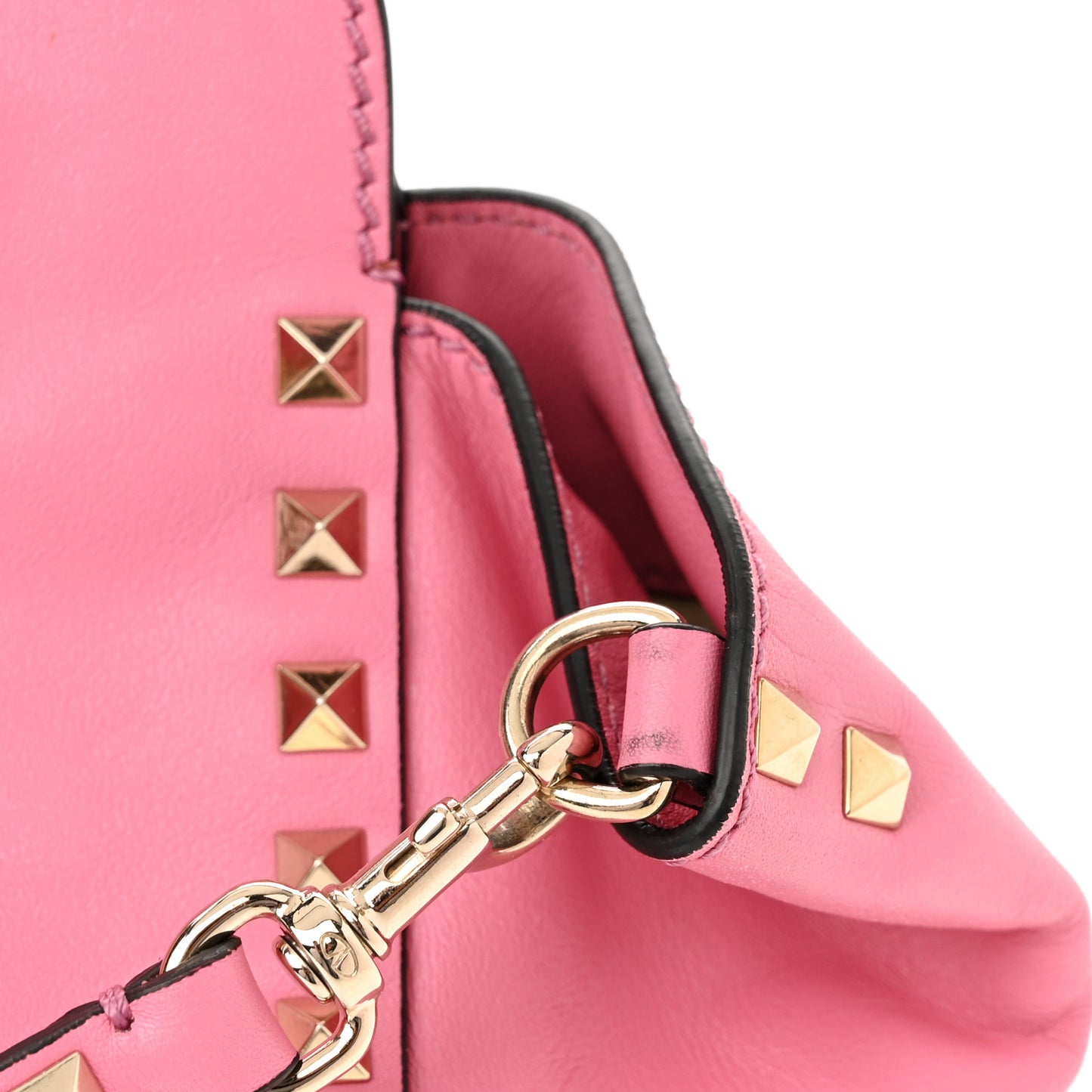 Vitello Small Rockstud Tote Ninphea