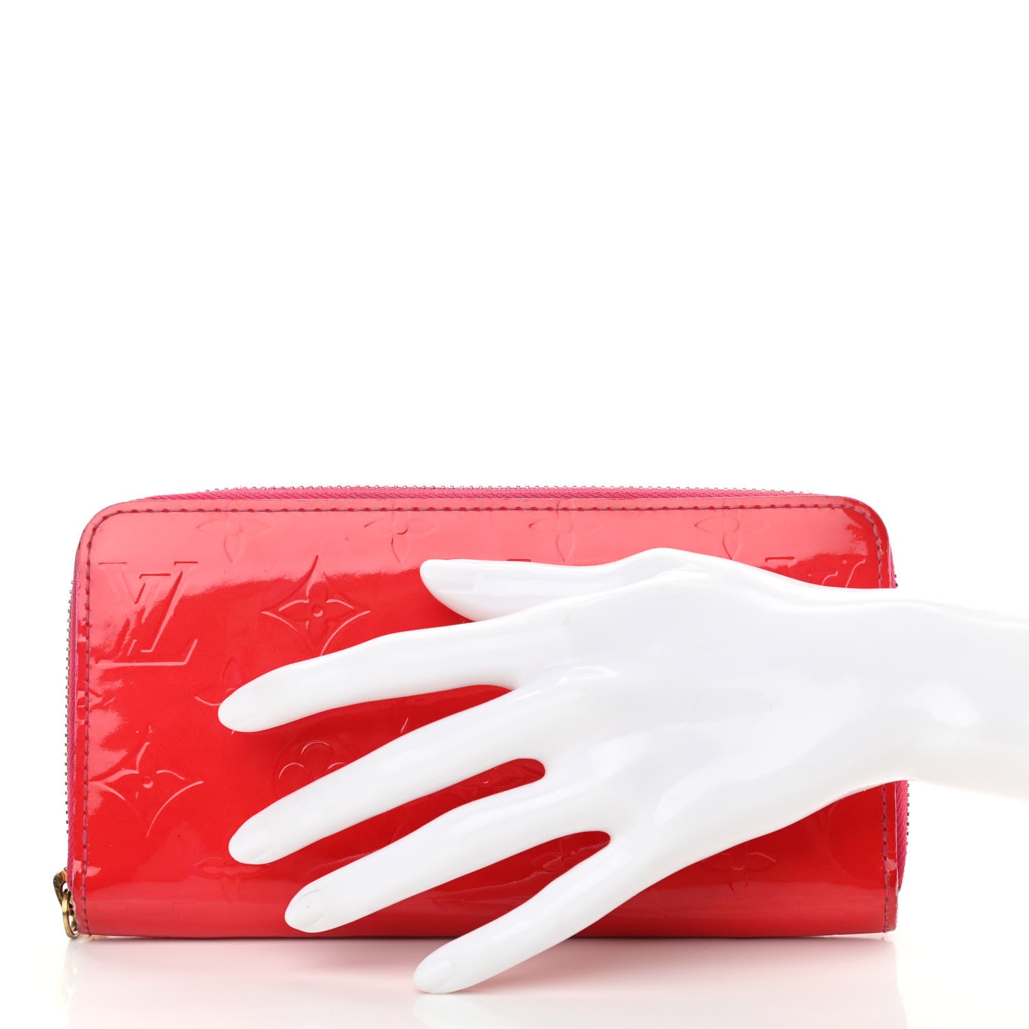 Louis Vuitton Vernis Zippy Wallet Rose Pop 2 of 12