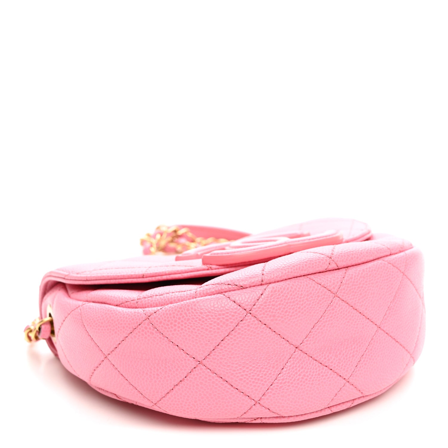 Chanel Caviar Quilted Mini Messenger Flap Light Pink 1 of 10
