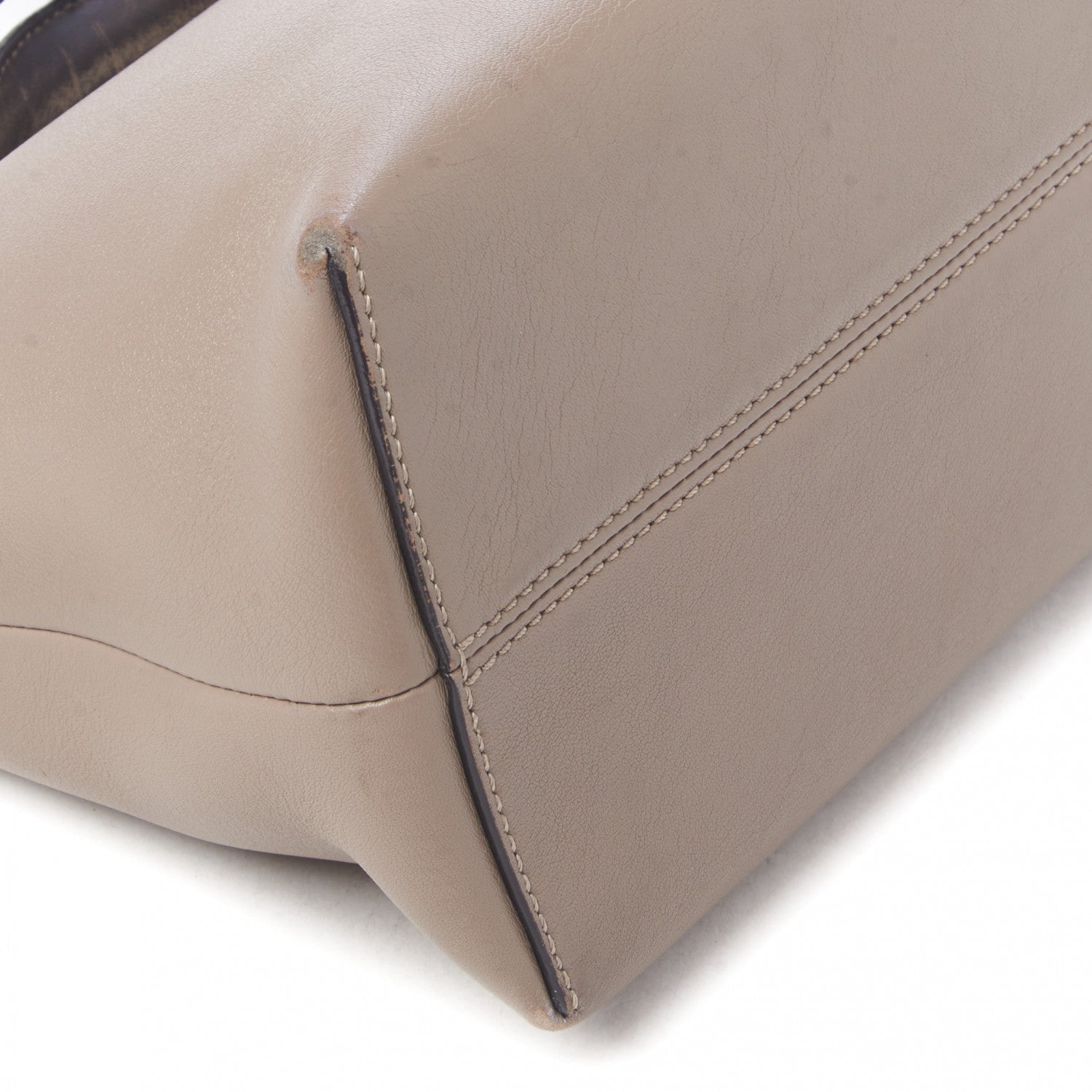 Fendi Vitello Dolce Medium By The Way Boston Bag Tortora 6 of 12