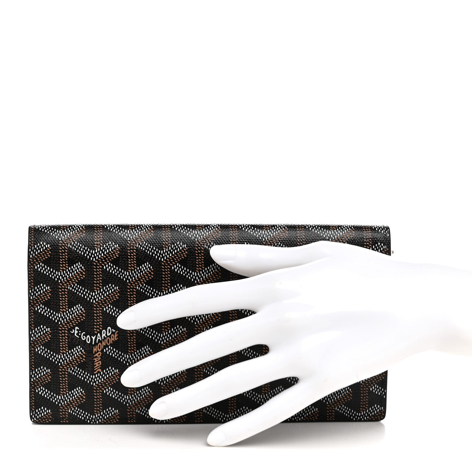 Goyard Goyardine Richelieu Wallet Black 2 of 7