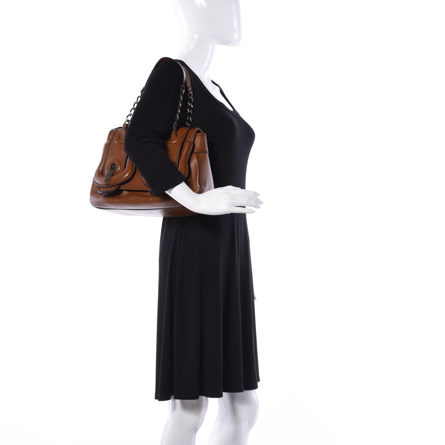 Fendi Cuoio B Bag Rovere 2 of 10