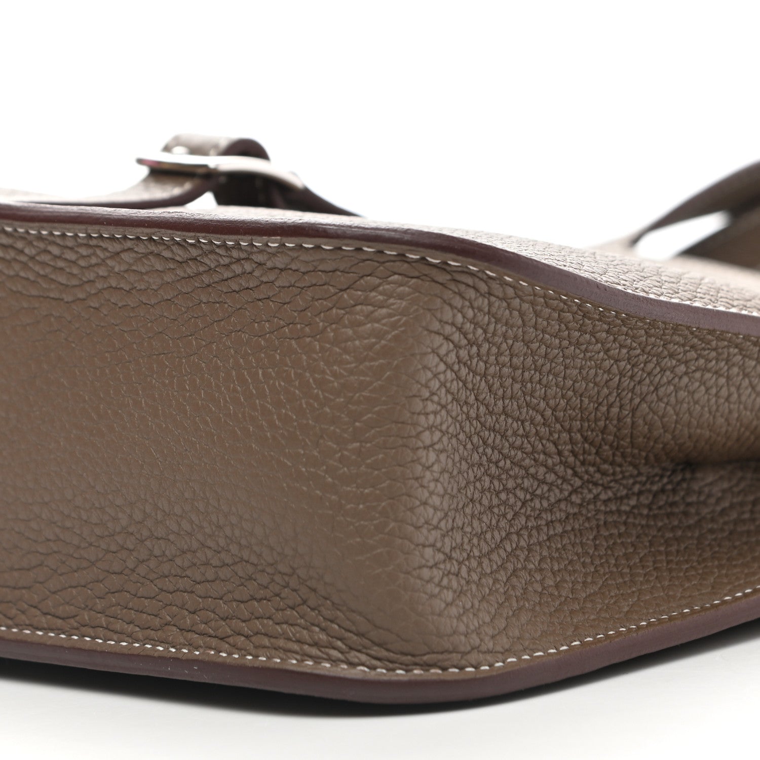 Hermes Taurillon Clemence Halzan 25 Etoupe 11 of 13