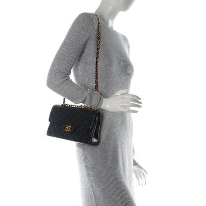 Chanel Lambskin Quilted Small Double Flap Black 2 of 7