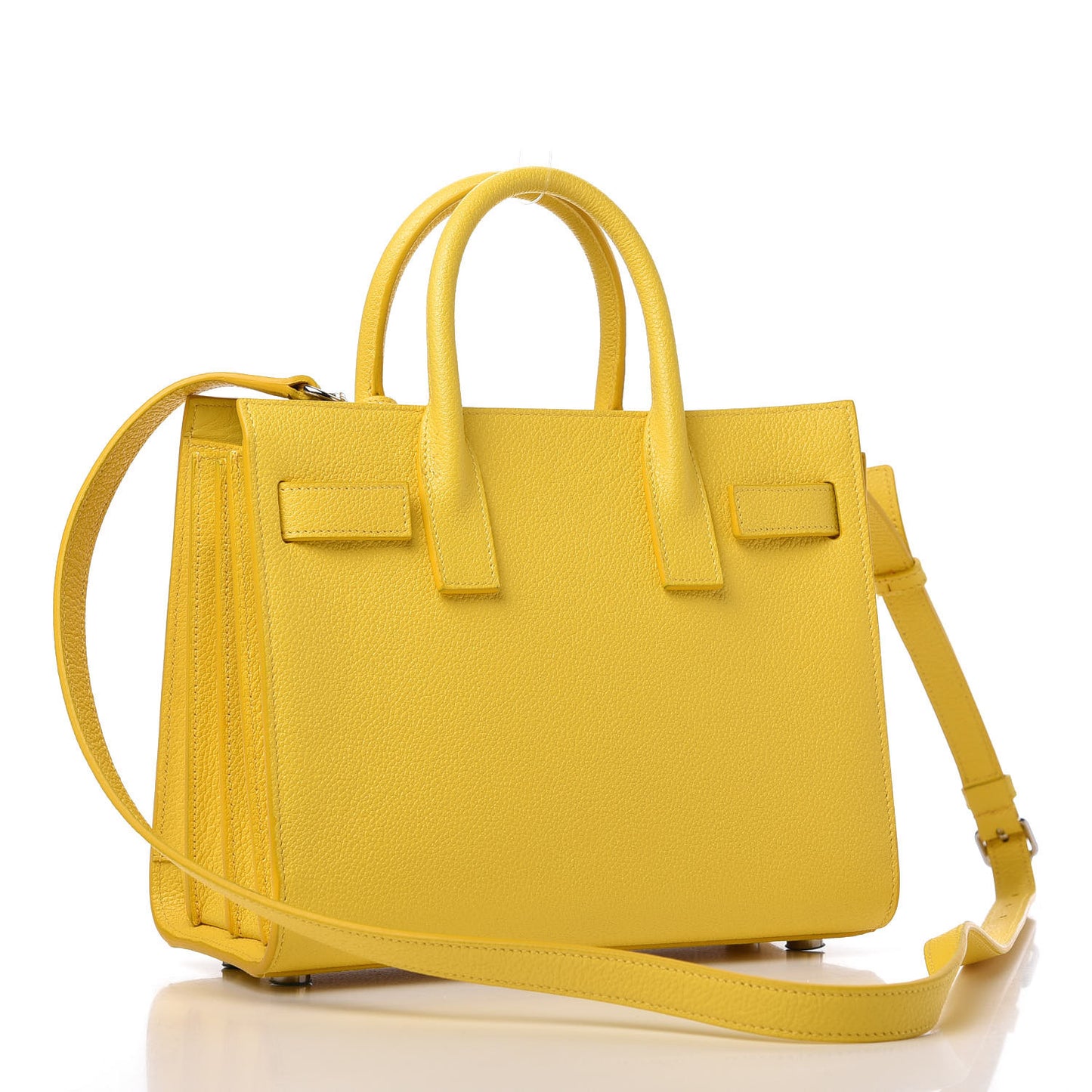 Grained Calfskin Nano Sac De Jour