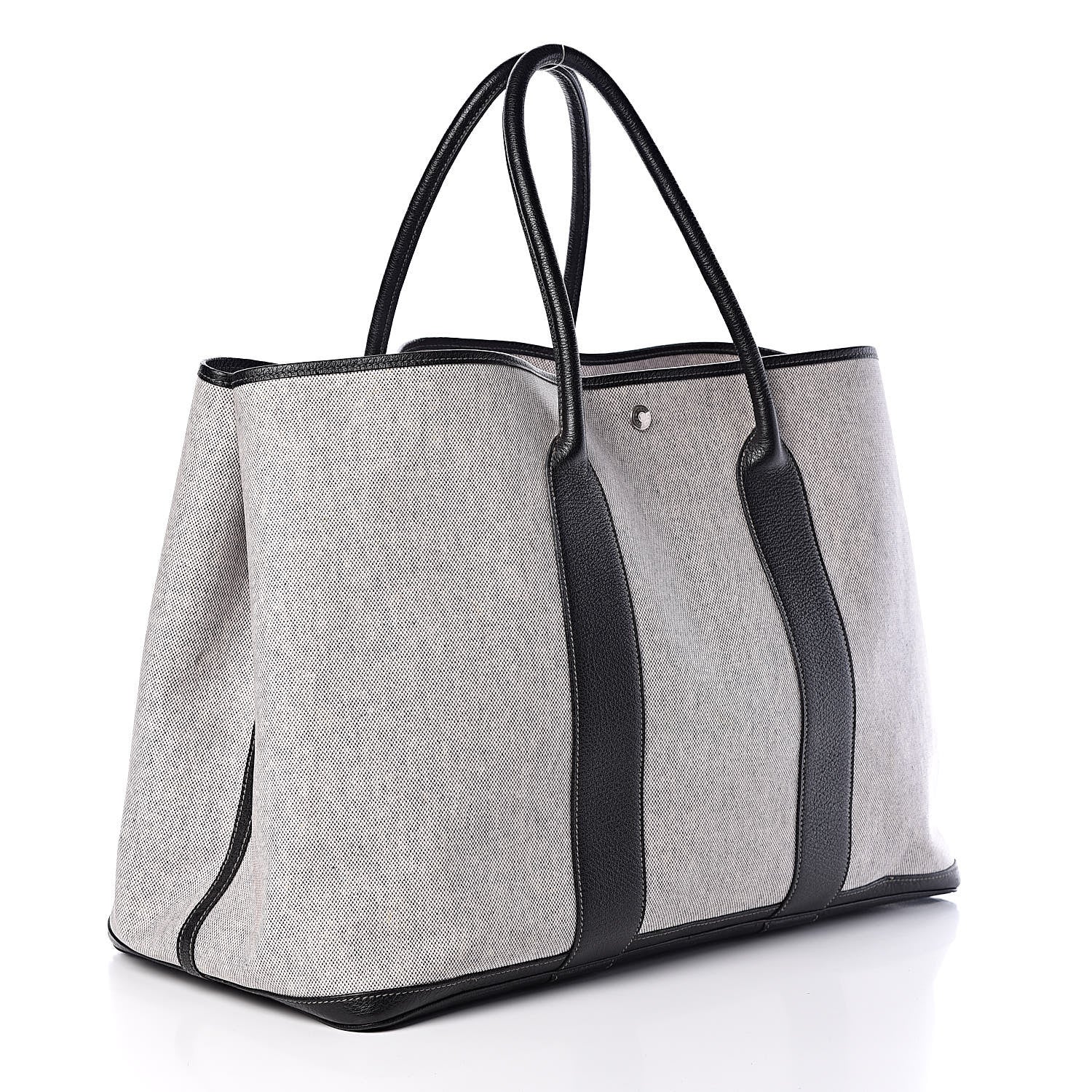 Hermes Buffle Skipper Toile Garden Party 49 GM Black 3 of 10