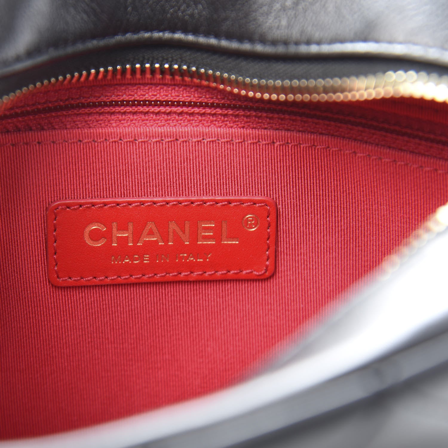 Chanel Calfskin Quilted Enchained Camera Case Bag Black 6 of 11