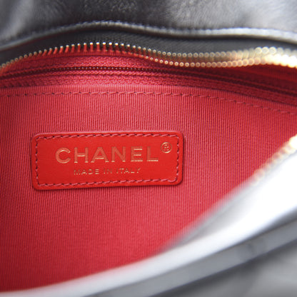 Chanel Calfskin Quilted Enchained Camera Case Bag Black 6 of 11