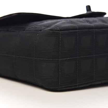 Chanel Nylon Medium Travel Flap Black 9 of 11