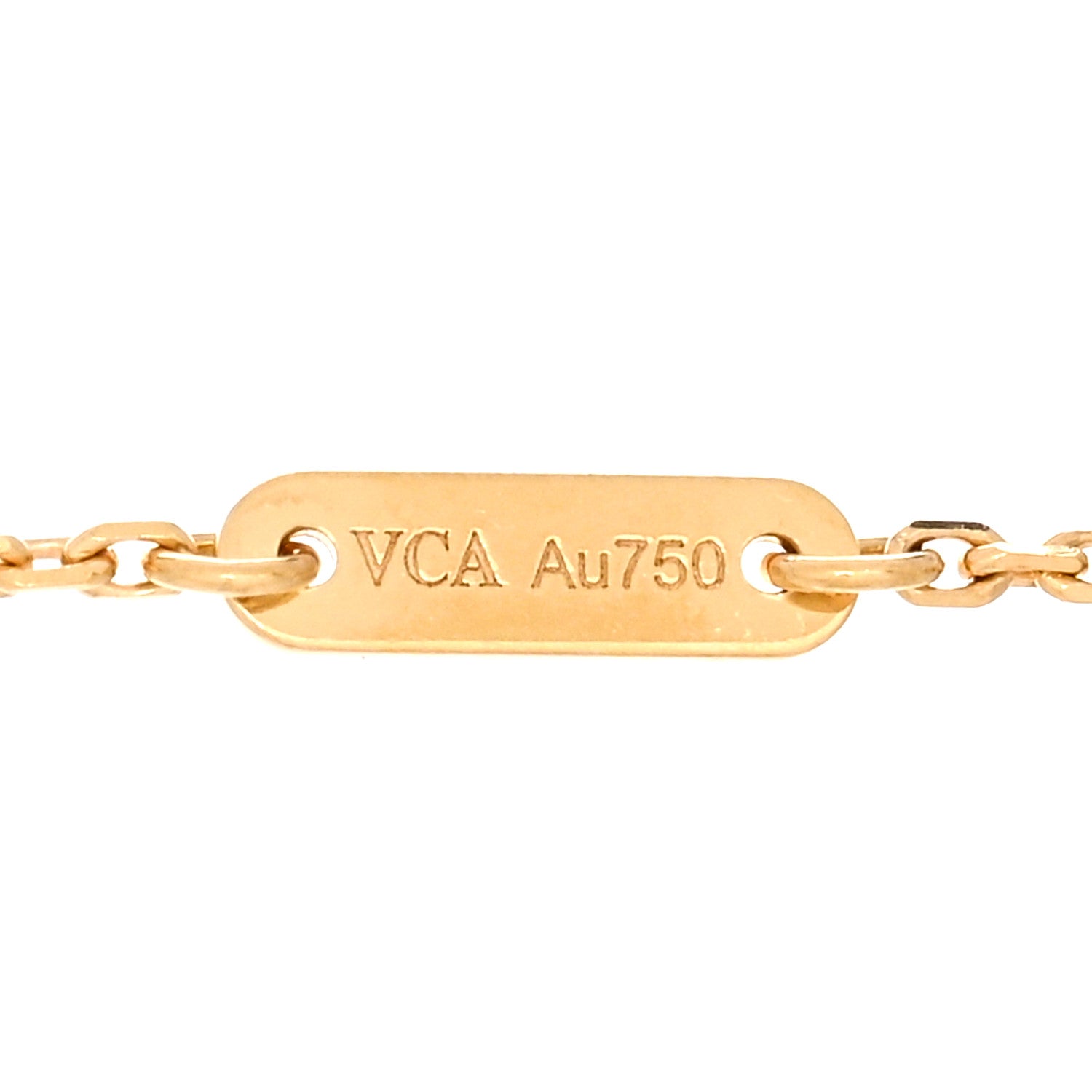 Van Cleef & Arpels 18K Yellow Gold Diamond Mini Frivole Bracelet 3 of 5