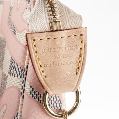 Louis Vuitton Damier Azur Tahitienne Mini Pochette Accessories 6 of 7