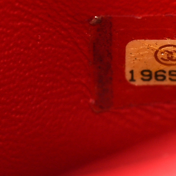Chanel Lambskin Quilted Mini Square Flap Red 7 of 10