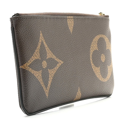 Louis Vuitton Reverse Monogram Giant Trio Rectangle Pouch 2 of 9