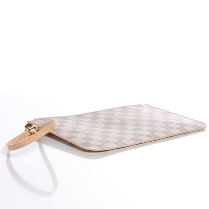 Louis Vuitton Damier Azur Neverfull MM GM Pochette 4 of 7