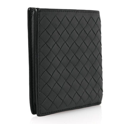 Bottega Veneta Nappa Intrecciato Bi-Fold Wallet Grey 3 of 13