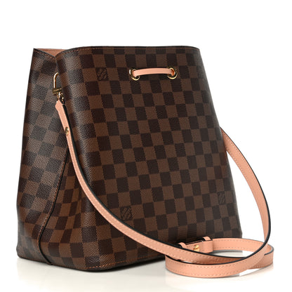 Louis Vuitton Damier Ebene Neonoe MM Venus Pink 3 of 10