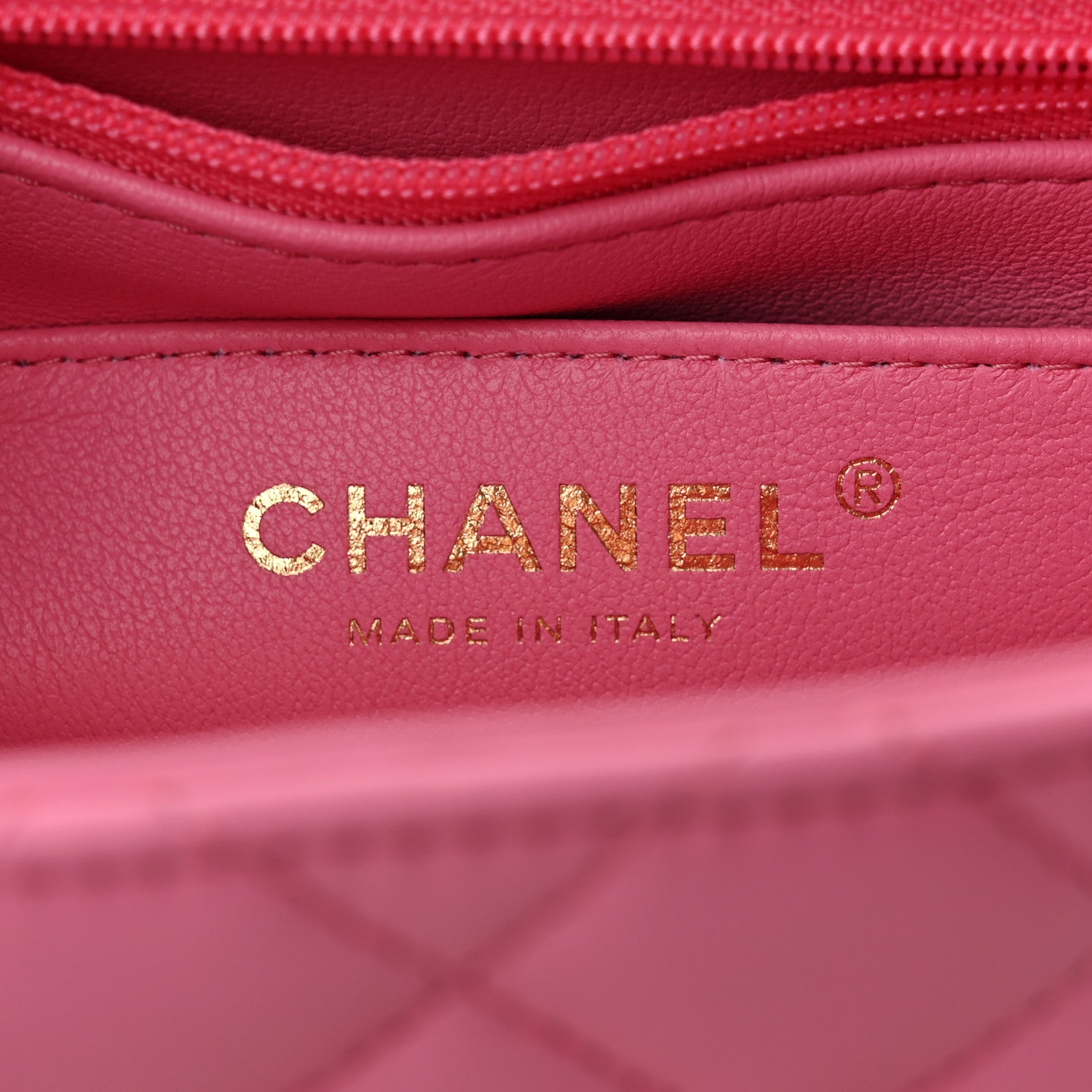 Chanel Lambskin Quilted Mini Top Handle Rectangular Flap Pink 5 of 10